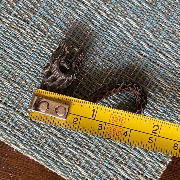 Rare Vintage Buffalo Horn Dragon Plugs - Picture 10 of 11